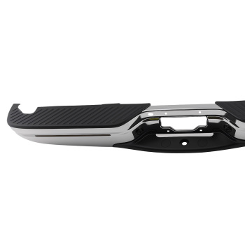 Rear Bumper Assembly Black compatible for Ford F-150 1997-2003 F-150 Heritage XL 2004