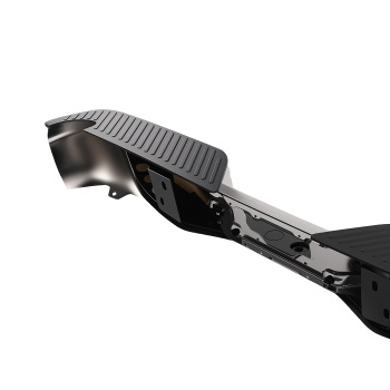 Rear Bumper Assembly Black compatible for Ford F-150 1997-2003 F-150 Heritage XL 2004