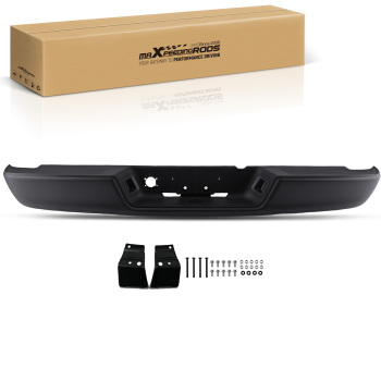 Black Rear Bumper Assembly compatible for Dodge RAM 1500 2500 3500 03-08 CH2870102