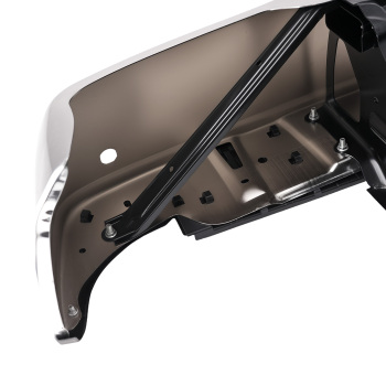 Chrome Rear Bumper compatible for Toyota Tundra 2007-2014 521510C070 Steel TO1103116