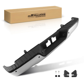 Chrome Rear Bumper compatible for Toyota Tundra 2007-2014 521510C070 Steel TO1103116