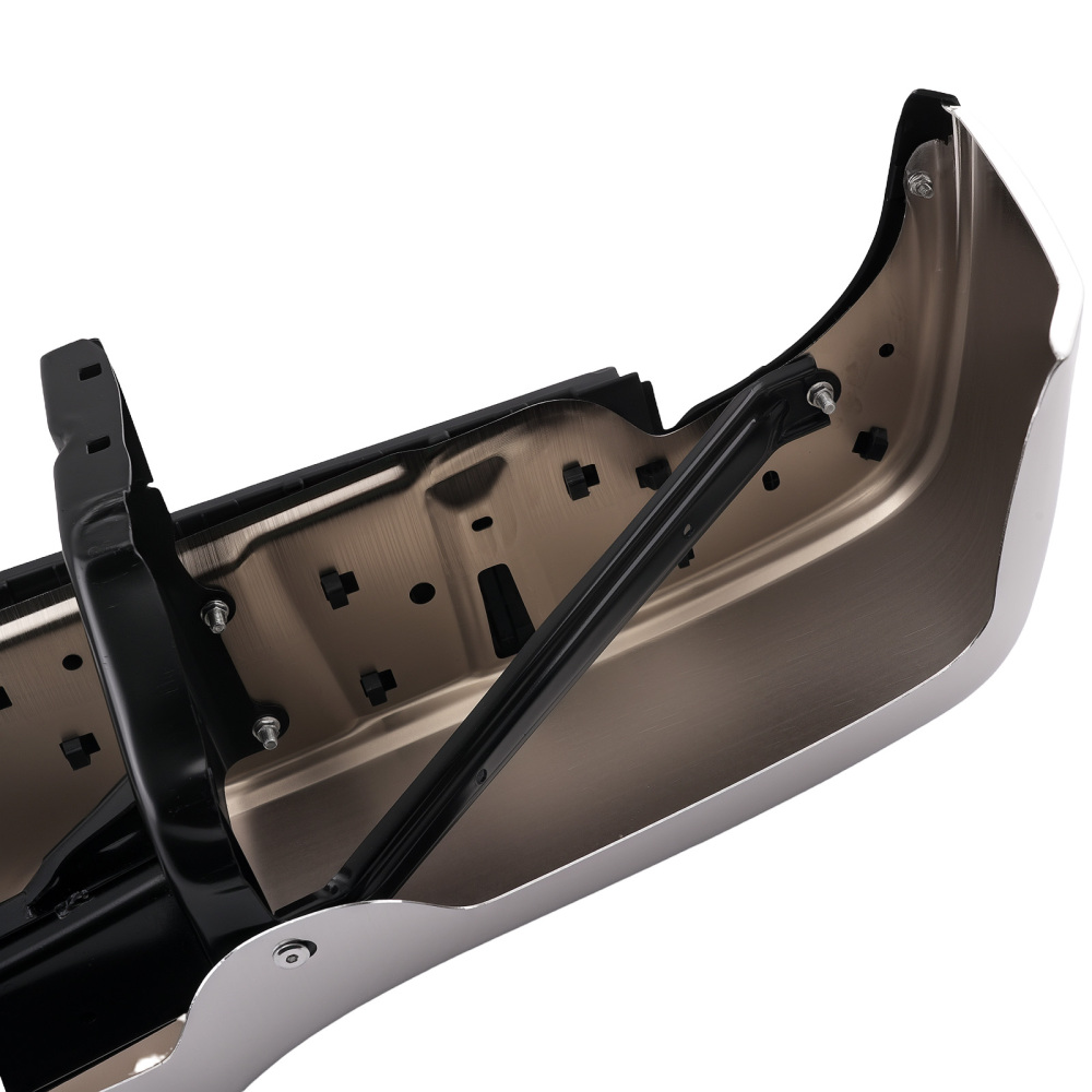 Chrome Assembly Rear Bumper compatible for Toyota Tundra 2007-2013 Steel 521640C040