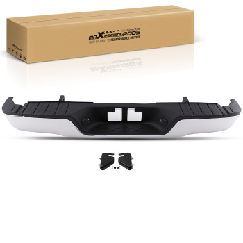 Chrome Assembly Rear Bumper compatible for Toyota Tundra 2007-2013 Steel 521640C040