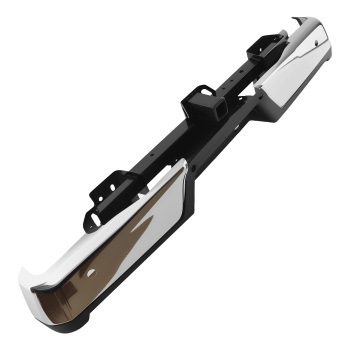 Chrome Rear Bumper Assy compatible for Ford F150 2015-2019 FO1102381 FO1106375 Bolt-On