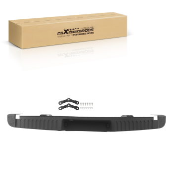 Chrome Rear Bumper Assy compatible for Ford F150 2015-2019 FO1102381 FO1106375 Bolt-On