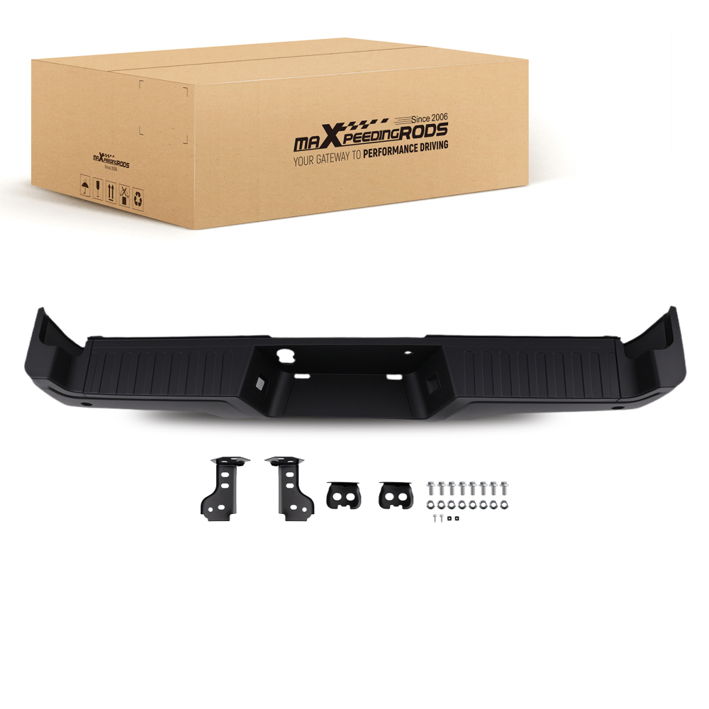 Rear Bumper compatible for Ford F-250 F-350 Super Duty 2017-2024 HC3Z17787A Steel