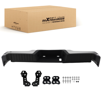 Rear Bumper Assembly Chrome compatible for Ford F250 F350 2017-2022 HC3Z17906KA FO1103196