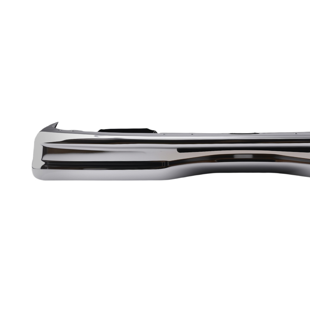 Chrome Rear Bumper Assembly compatible for Ford E-250 E-350 1992-2014 FO1103205