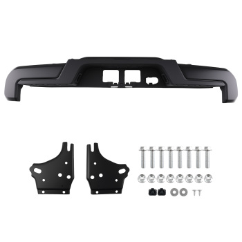 Black Rear Bumper Assembly compatible for Toyota Tacoma 2016-2023 5215904030-PFM Bolt