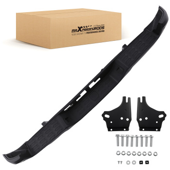 Black Rear Bumper compatible for Toyota Tacoma 2016-2020 5215904030-PFM Steel