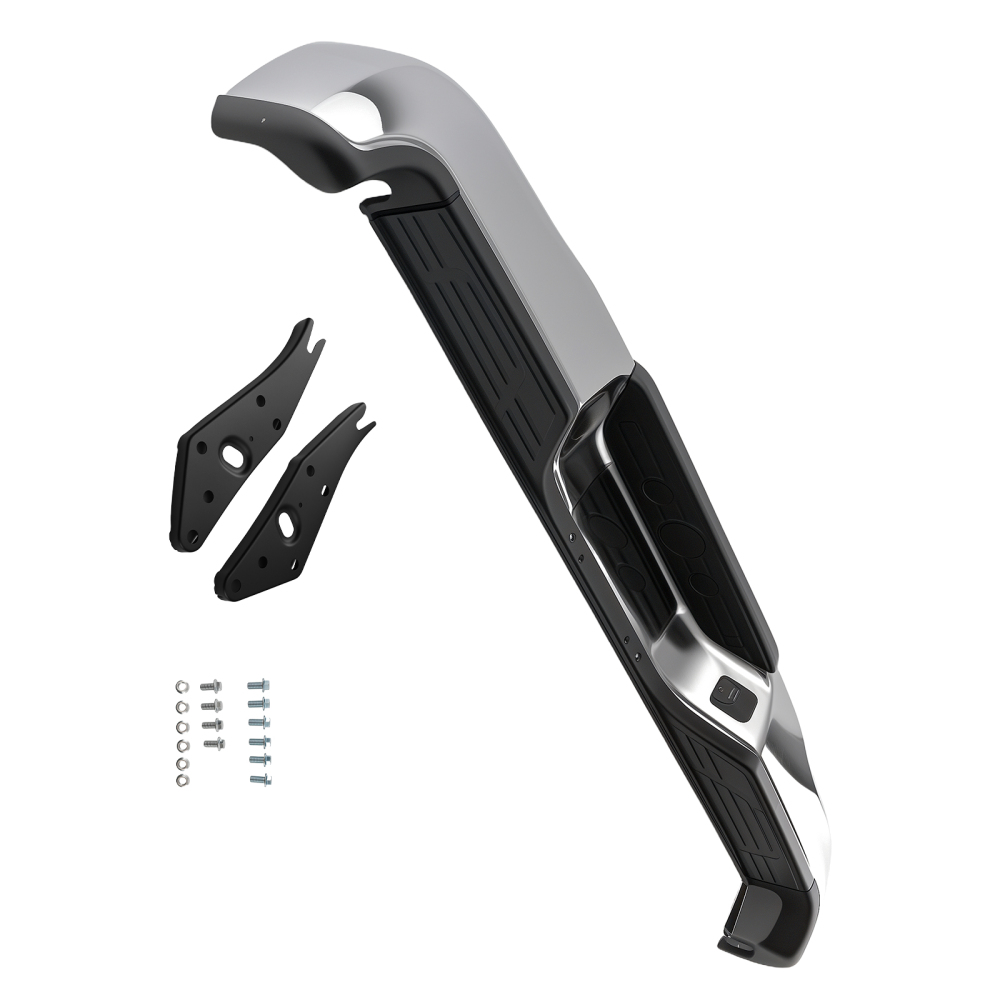 Chrome Rear Bumper Assembly compatible for Toyota Tacoma 2005-2015 52016-04010 Steel