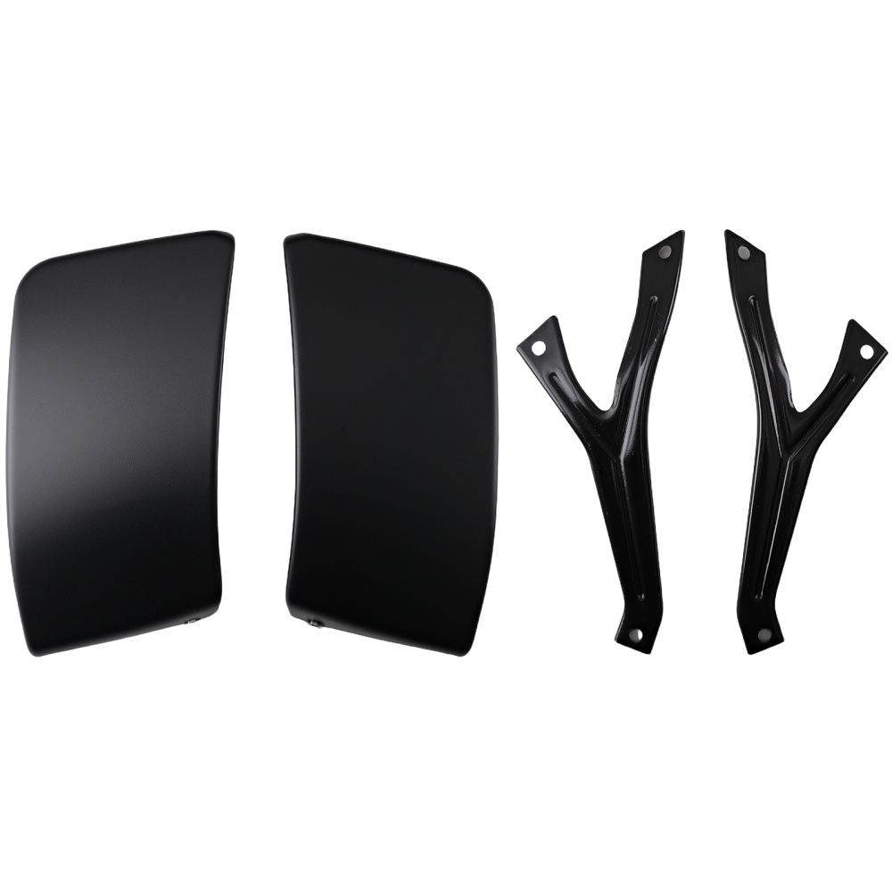 Black Rear Bumper compatible for Ram 1500 2011-2024 Steel CH1103120 55078095AC