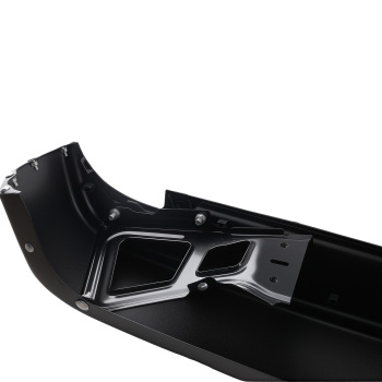Black Rear Bumper compatible for Ram 1500 2011-2024 Steel CH1103120 55078095AC