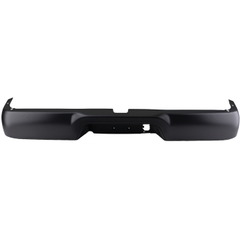 Black Rear Bumper compatible for Ram 1500 2011-2024 Steel CH1103120 55078095AC