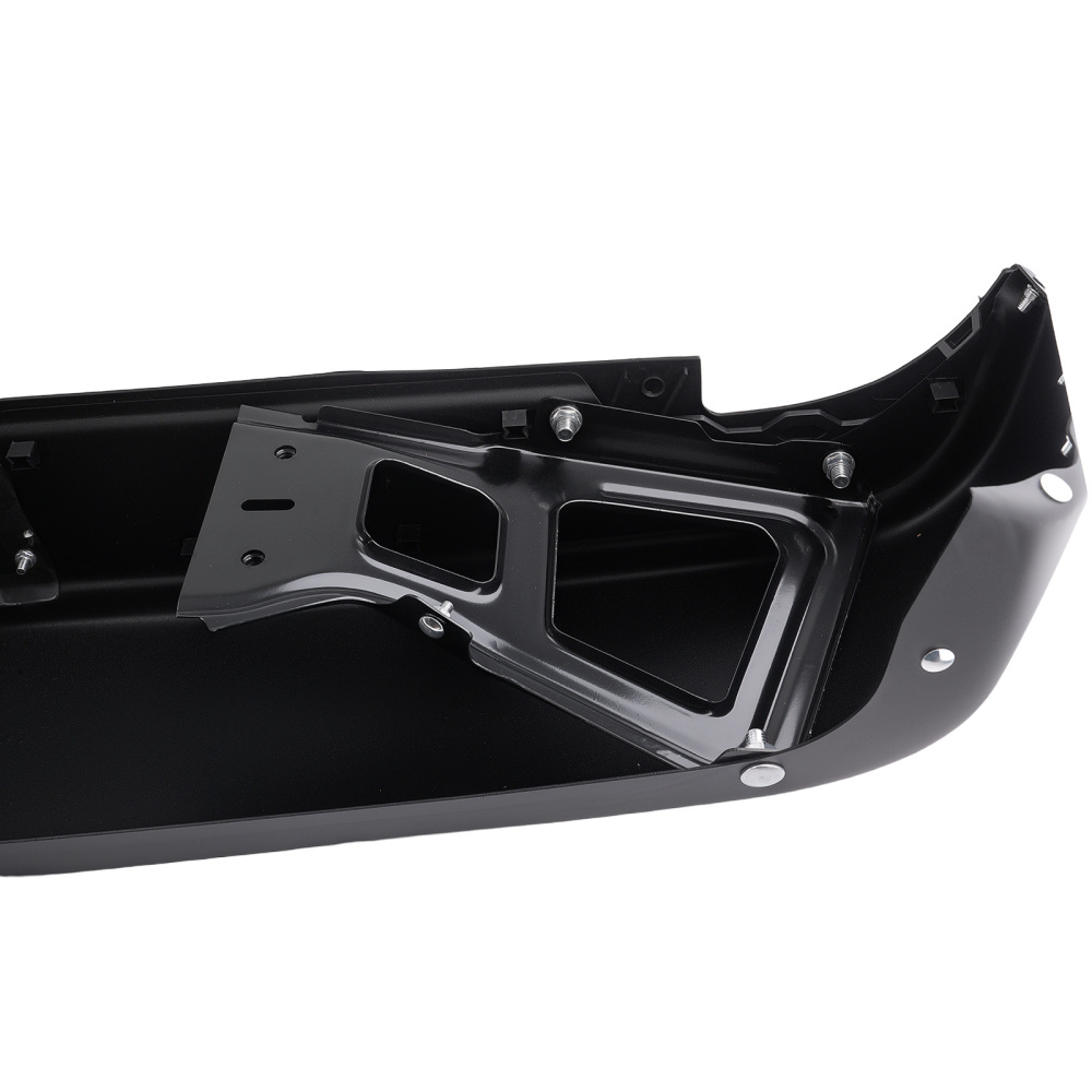 Black Rear Bumper compatible for Ram 1500 2011-2024 Steel CH1103120 55078095AC