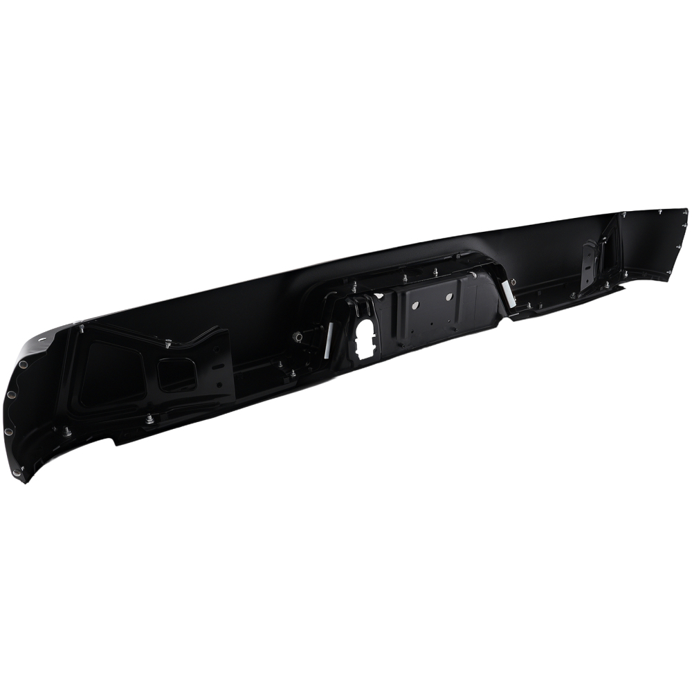Black Rear Bumper compatible for Ram 1500 2011-2024 Steel CH1103120 55078095AC