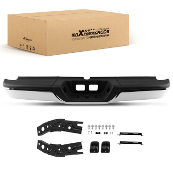 Chrome Rear Bumper Assembly compatible for Toyota Tundra 2000-2006 521510C021 Steel
