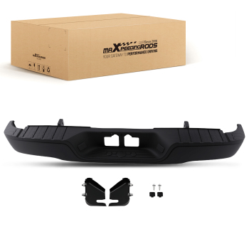 Black Rear Bumper Assembly compatible for Toyota Tundra 2007-2013 52178-0C030 Steel