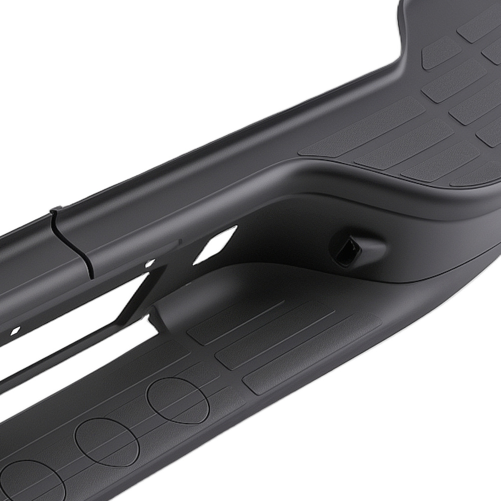 Black Rear Bumper compatible for Chevrolet Suburban 1500 00-06 GM1101115 Bolt-On