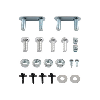 Chrome Rear Bumper Assembly compatible for Chevy Silverado 1500 2014-2018 23154012