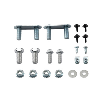 Chrome Rear Bumper Assembly compatible for Chevy Silverado GMC Sierra 1500 14-18