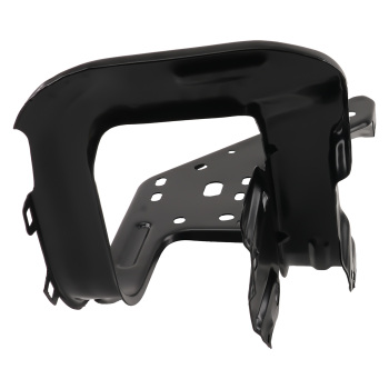 Black Rear Bumper Bracket compatible for Chevrolet Silverado 1500 SSV 2019-2021 Steel