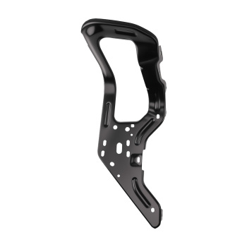 Black Rear Bumper Bracket compatible for Chevrolet Silverado 1500 SSV 2019-2021 Steel