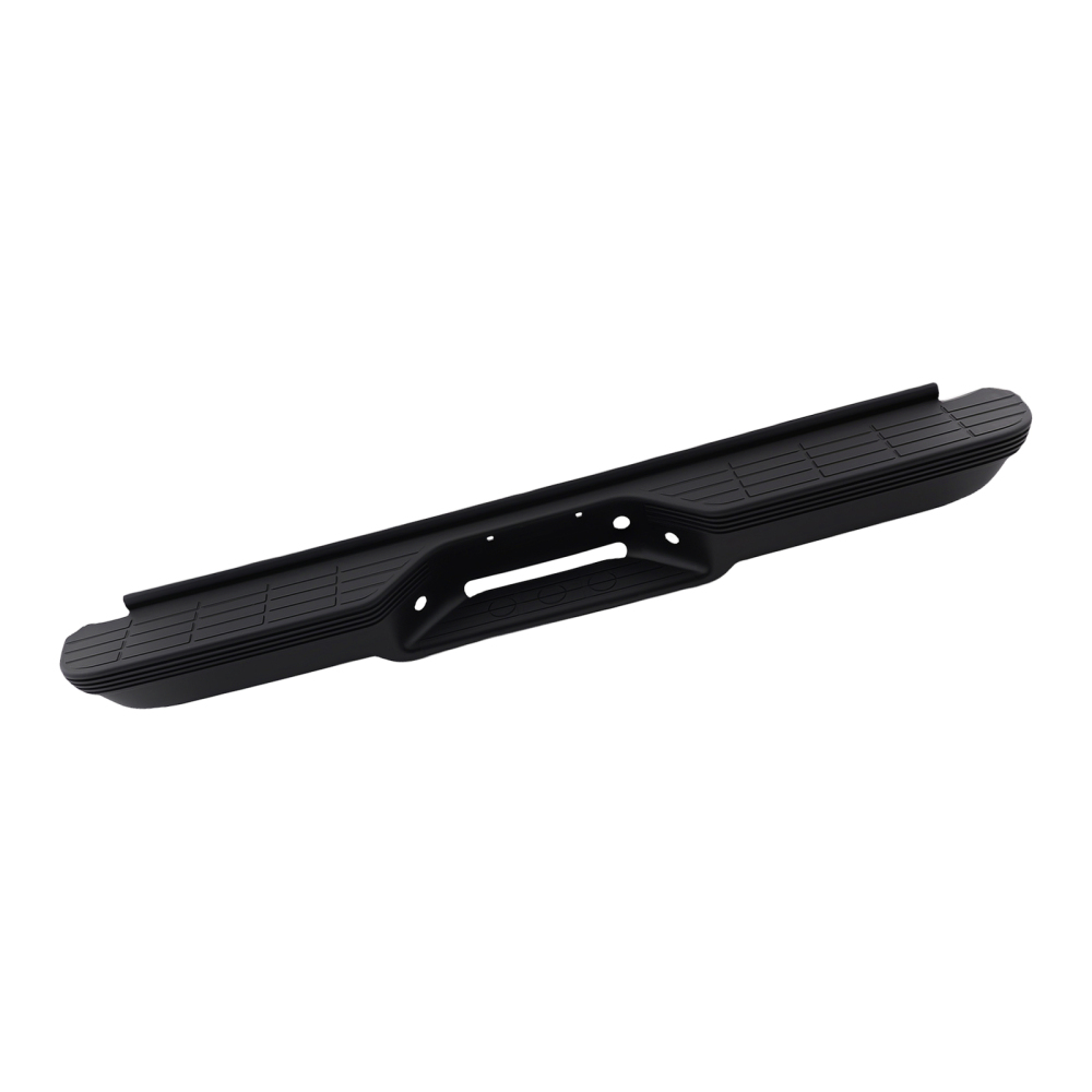 Black Steel Rear Bumper compatible for Chevrolet C1500 K1500 88-98 GM1101112