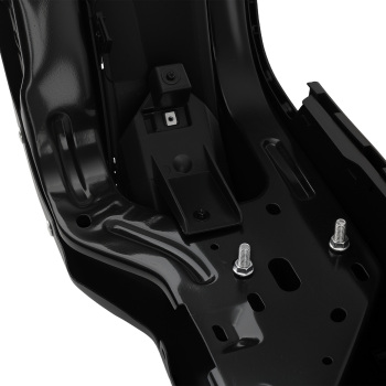 Black Assembly Rear Bumper compatible for Silverado 1500 2019-23 190-10295D Steel