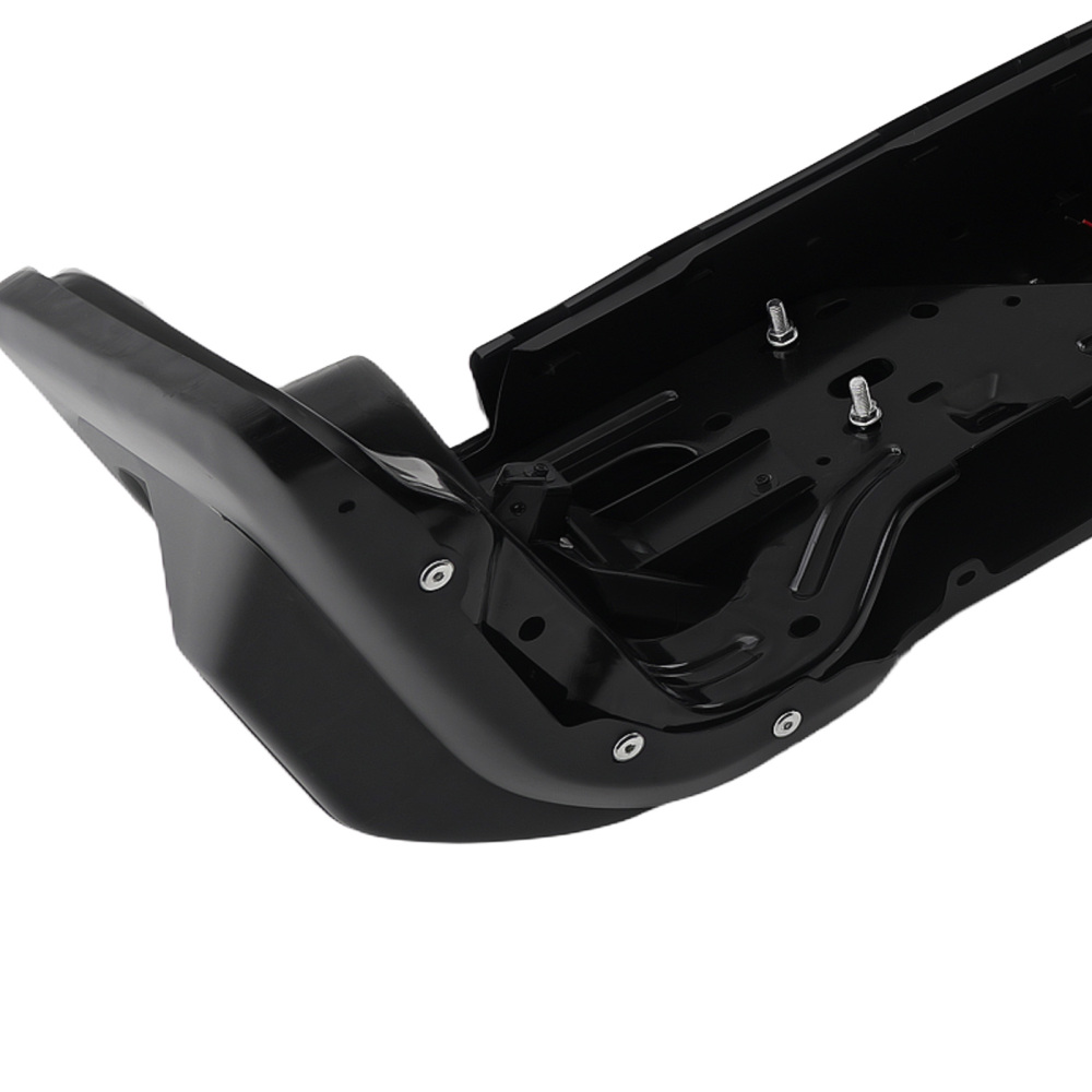 Black Assembly Rear Bumper compatible for Silverado 1500 2019-23 190-10295D Steel