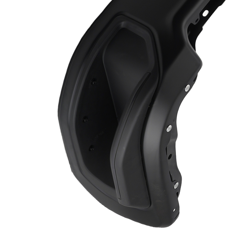 Black Assembly Rear Bumper compatible for Silverado 1500 2019-23 190-10295D Steel