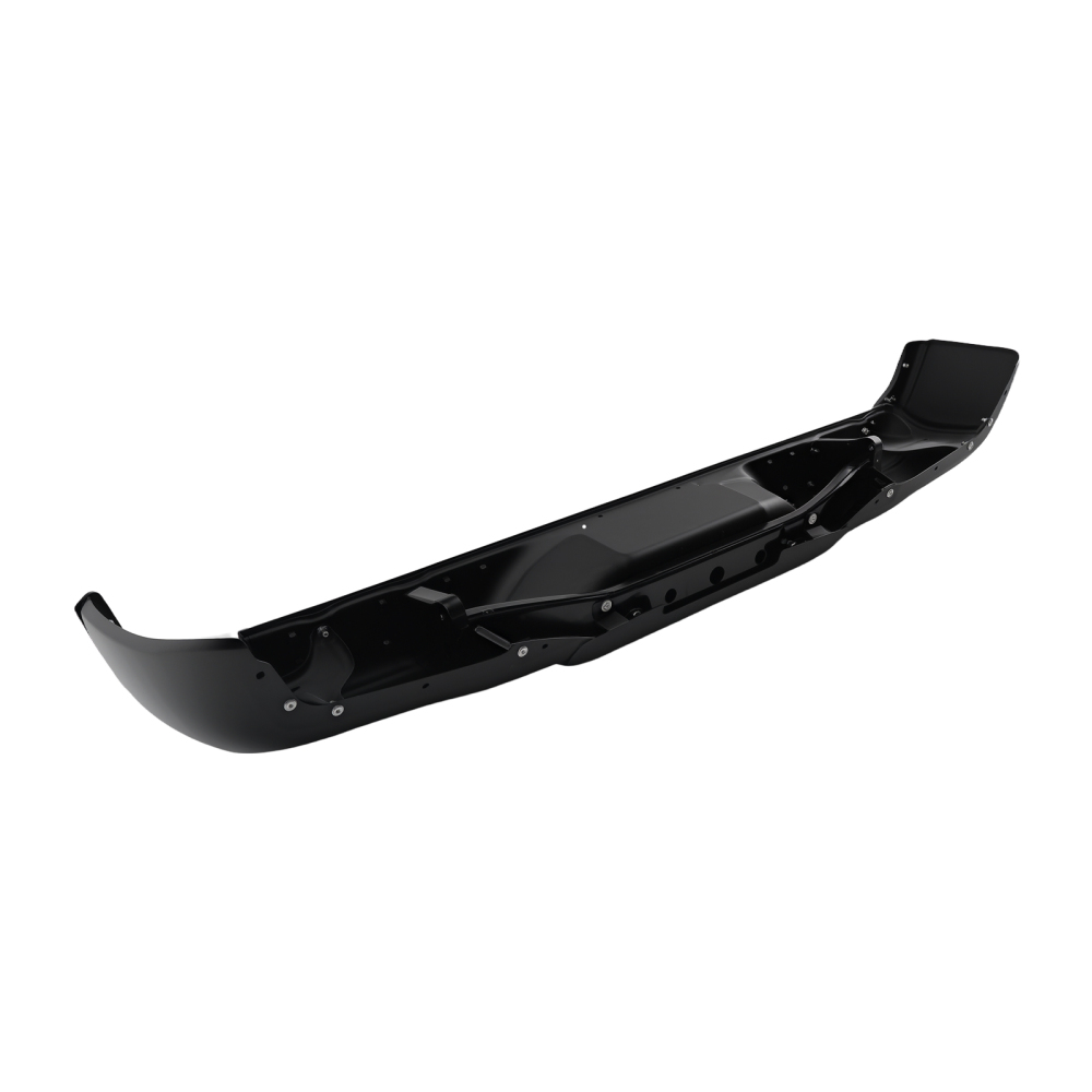 Black Bumper Rear compatible for Toyota Tacoma 2005-2015 5204304010 Steel Assembly