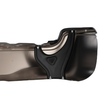 Bumper Assembly Rear Chrome compatible for Toyota Tacoma Standard Cab 2005-2015