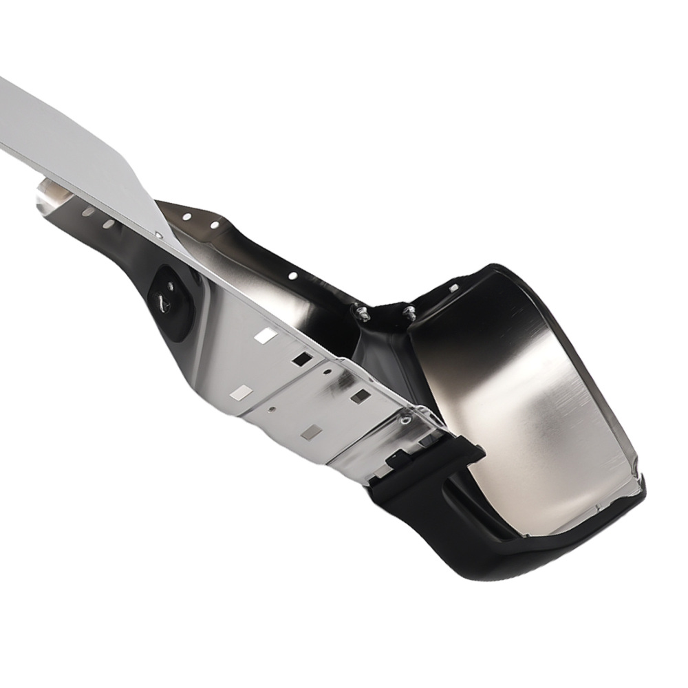 Bumper Assembly Rear Chrome compatible for Toyota Tacoma Standard Cab 2005-2015