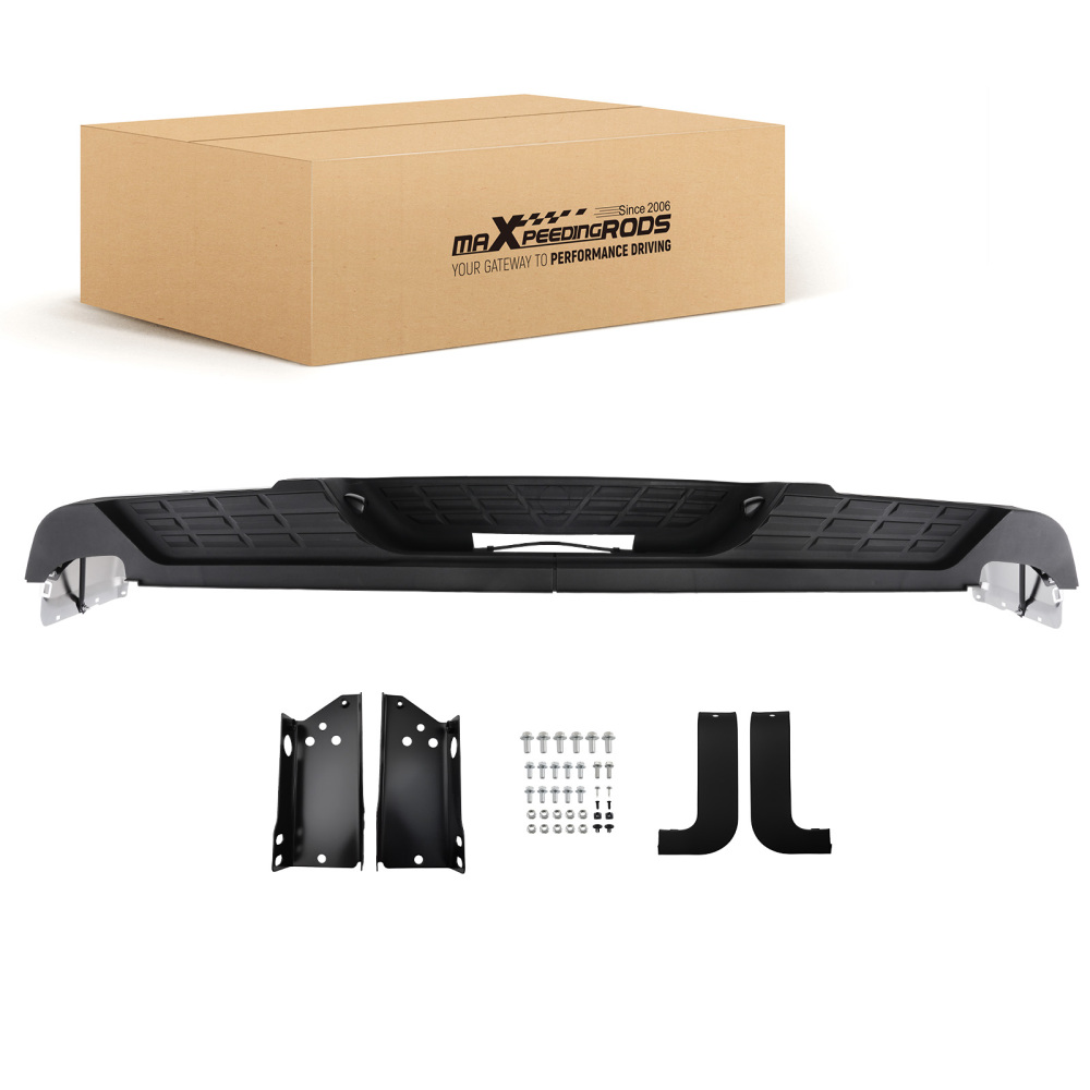 Chrome Rear Bumper Assembly compatible for GMC Sierra 3500 HD 2007-2010 25832210 Steel