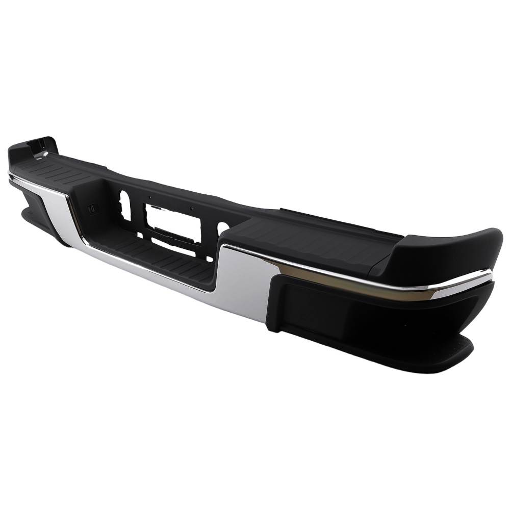 Rear Bumper Chrome compatible for GMC Canyon 2015-2020 compatible for Chevy Colorado 84568267 84482385