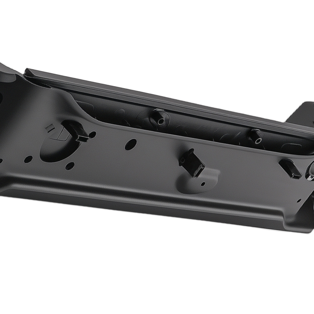 Black Rear Bumper Assembly compatible for Chevrolet Colorado 2008-2012 10372927