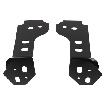 Black Steel Bumper Bracket compatible for Ford F-250 F-350 2017-2022 FO1166204