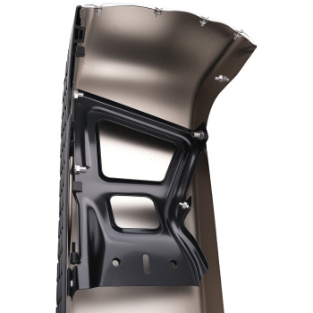 Rear Bumper Chrome Assembly compatible for Dodge Ram 1500 2500 3500 2009-2018 Steel