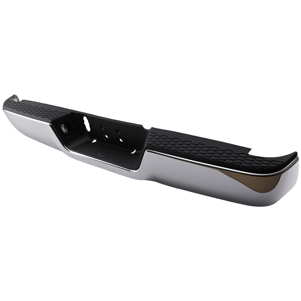Rear Bumper Chrome Assembly compatible for Dodge Ram 1500 2500 3500 2009-2018 Steel