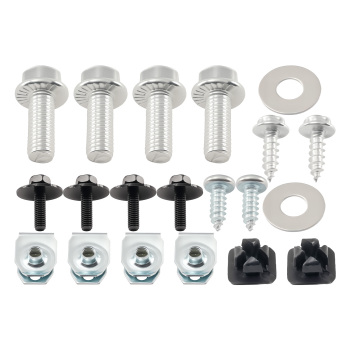 Chrome Rear Bumper Assembly compatible for GMC Sierra 2500/3500HD 2015-2019 Steel