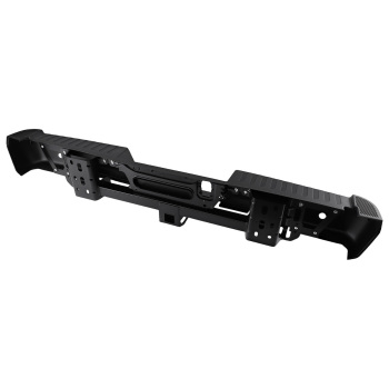Black Rear Bumper Assembly compatible for Ford F-150 15-20 5L3Z17787AA FL3Z13550A