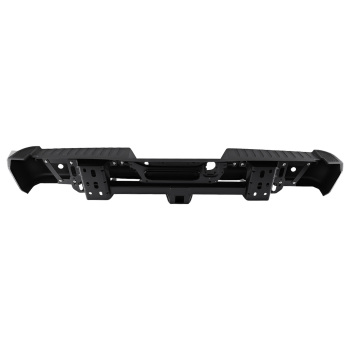 Black Rear Bumper Assembly compatible for Ford F-150 15-20 5L3Z17787AA FL3Z13550A