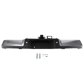 Chrome Rear Bumper Assembly compatible for Ford F-150 2009-2014 9L3Z17D826B