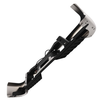 Chrome Assembly Steel compatible for Ford F150 04-09 5L3Z17B807AB Rear Bumper