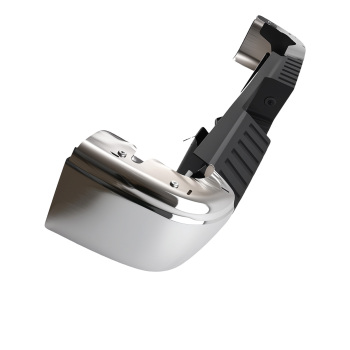 Chrome Assembly Steel compatible for Ford F150 04-09 5L3Z17B807AB Rear Bumper