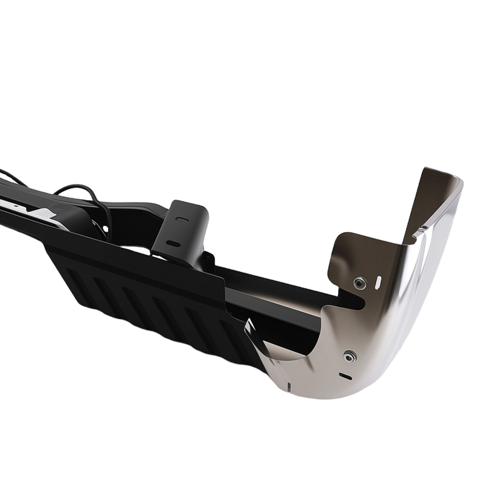 Chrome Assembly Steel compatible for Ford F150 04-09 5L3Z17B807AB Rear Bumper