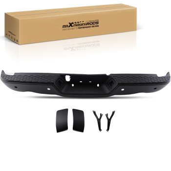 Rear Bumper Assembly compatible for RAM 1500 2009-2018 68049859AB Steel Black