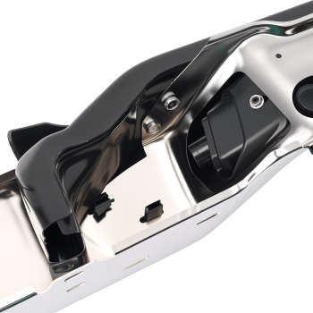 Chrome Rear Bumper Assembly compatible for Chevrolet Colorado 2004-07 15886506 Steel