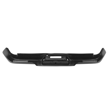 Black Rear Bumper compatible for Ford F-150 06-08 7L3Z17B807BCP Reinforced Steel